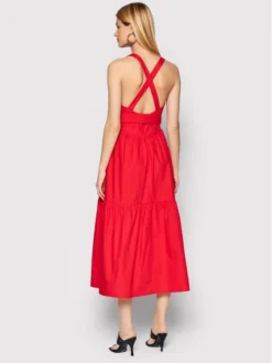 FRACOMINA Vestito Da Giorno FR22SD2008W40001 Rosso Regular Fit -Offerta economica Guess || Calvin Klein Jeans || Vero Moda fracomina vestito da giorno fr22sd2008w40001 rosso regular fit 2