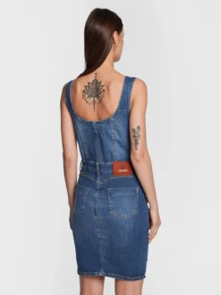 FRACOMINA Vestito Di Jeans FP23SD4003D40802 Blu Regular Fit -Offerta economica Guess || Calvin Klein Jeans || Vero Moda fracomina vestito di jeans fp23sd4003d40802 blu regular fit 2