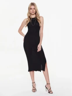 FRACOMINA Vestito Di Maglia FJ23SD5002K41401 Nero Slim Fit