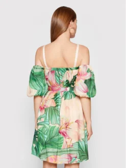 FRACOMINA Vestito Estivo F322SD1017W451N4 Beige Regular Fit -Offerta economica Guess || Calvin Klein Jeans || Vero Moda fracomina vestito estivo f322sd1017w451n4 beige regular fit 2