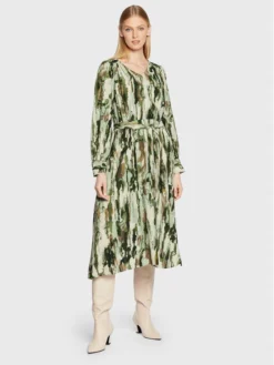 Fransa Vestito Da Giorno Frisadora 20611212 Verde Regular Fit