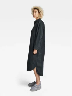 G-Star Raw Vestito Chemisier D22160-C436-C784 Grigio Relaxed Fit