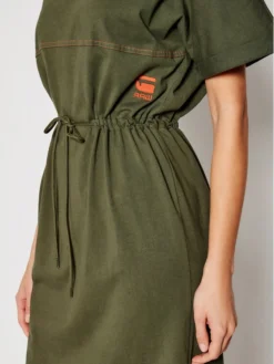 G-Star Raw Vestito Da Giorno Adjustable Waist D19289-B771-723 Verde Regular Fit -Offerta economica Guess || Calvin Klein Jeans || Vero Moda g star raw vestito da giorno adjustable waist d19289 b771 723 verde regular fit 3