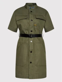 G-Star Raw Vestito Da Giorno D20475-C969-001 Verde Regular Fit -Offerta economica Guess || Calvin Klein Jeans || Vero Moda g star raw vestito da giorno d20475 c969 001 verde regular fit 4