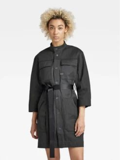 G-Star Raw Vestito Di Jeans D17878-D189-1 Nero Regular Fit