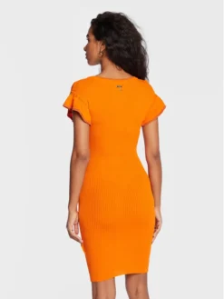 Gaudi Vestito Di Maglia 311BD13004 Arancione Slim Fit -Offerta economica Guess || Calvin Klein Jeans || Vero Moda gaudi jeans vestito di maglia 311bd13004 arancione slim fit 2