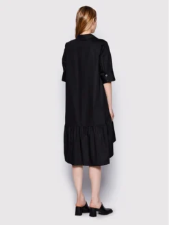 Gestuz Vestito Chemisier Avaligz 10906320 Nero Loose Fit -Offerta economica Guess || Calvin Klein Jeans || Vero Moda gestuz vestito chemisier avaligz 10906320 nero loose fit 2