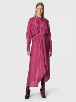 Gestuz Vestito Chemisier Luella 10906554 Bordeaux Relaxed Fit