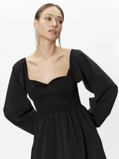 Gestuz Vestito Da Giorno Mist 10906893 Nero Regular Fit -Offerta economica Guess || Calvin Klein Jeans || Vero Moda gestuz vestito da giorno mist 10906893 nero regular fit 3