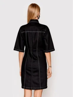 Gestuz Vestito Di Jeans Audagz 10905894 Nero Regular Fit -Offerta economica Guess || Calvin Klein Jeans || Vero Moda gestuz vestito di jeans audagz 10905894 nero regular fit 2