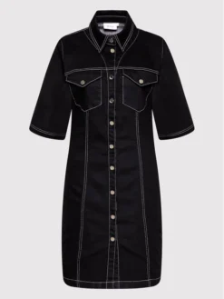 Gestuz Vestito Di Jeans Audagz 10905894 Nero Regular Fit -Offerta economica Guess || Calvin Klein Jeans || Vero Moda gestuz vestito di jeans audagz 10905894 nero regular fit 4