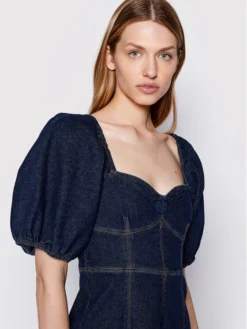 Gestuz Vestito Di Jeans Finleygz 10906294 Blu Regular Fit -Offerta economica Guess || Calvin Klein Jeans || Vero Moda gestuz vestito di jeans finleygz 10906294 blu regular fit 3