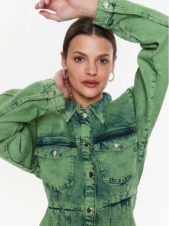 Gestuz Vestito Di Jeans Skyegz 10906800 Verde Regular Fit -Offerta economica Guess || Calvin Klein Jeans || Vero Moda gestuz vestito di jeans skyegz 10906800 verde regular fit 3