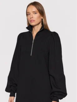 Gestuz Vestito Di Maglia Nankita Zipper 10905582 Nero Regular Fit -Offerta economica Guess || Calvin Klein Jeans || Vero Moda gestuz vestito di maglia nankita zipper 10905582 nero regular fit 3