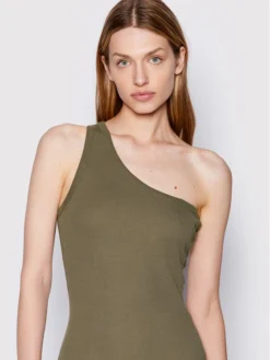 Gestuz Vestito Estivo Drew 10906300 Verde Slim Fit -Offerta economica Guess || Calvin Klein Jeans || Vero Moda gestuz vestito estivo drew 10906300 verde slim fit 3