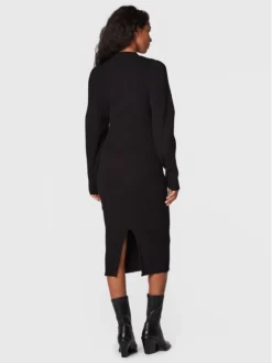 Gina Tricot Vestito Di Maglia Klara 17570 Nero Slim Fit -Offerta economica Guess || Calvin Klein Jeans || Vero Moda gina tricot vestito di maglia klara 17570 nero slim fit 2