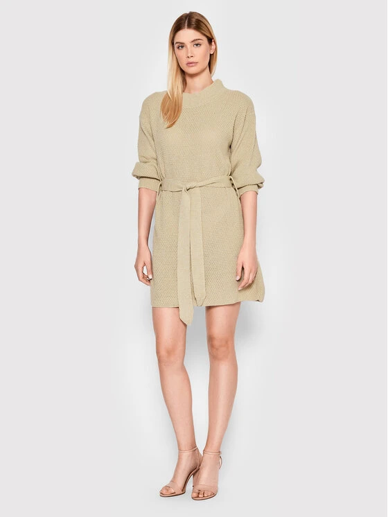 Glamorous Vestito Di Maglia LC1029 Beige Regular Fit 2 Glamorous Vestito Di Maglia LC1029 Beige Regular Fit - immagine 2