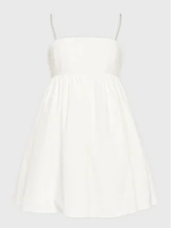 Glamorous Vestito Estivo CA0395 Bianco Regular Fit