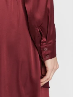 Guess Vestito Chemisier Alya W2BK83 WF1T2 Bordeaux Regular Fit -Offerta economica Guess || Calvin Klein Jeans || Vero Moda guess vestito chemisier alya w2bk83 wf1t2 bordeaux regular fit 4