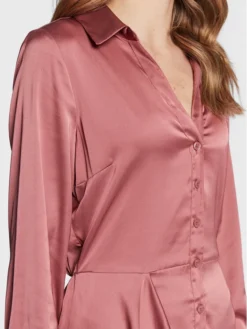 Guess Vestito Chemisier Alya W2BK83 WF1T2 Rosa Regular Fit 8 Guess Vestito Chemisier Alya W2BK83 WF1T2 Rosa Regular Fit -Offerta economica Guess || Calvin Klein Jeans || Vero Moda guess vestito chemisier alya w2bk83 wf1t2 rosa regular fit 3