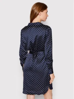 Guess Vestito Chemisier Danielle W2YK30 WD8G2 Blu Scuro Regular Fit -Offerta economica Guess || Calvin Klein Jeans || Vero Moda guess vestito chemisier danielle w2yk30 wd8g2 blu scuro regular fit 2
