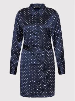 Guess Vestito Chemisier Danielle W2YK30 WD8G2 Blu Scuro Regular Fit -Offerta economica Guess || Calvin Klein Jeans || Vero Moda guess vestito chemisier danielle w2yk30 wd8g2 blu scuro regular fit 4