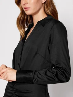 Guess Vestito Chemisier Dominique W2YK84 WE2Q0 Nero Regular Fit 8 Guess Vestito Chemisier Dominique W2YK84 WE2Q0 Nero Regular Fit -Offerta economica Guess || Calvin Klein Jeans || Vero Moda guess vestito chemisier dominique w2yk84 we2q0 nero regular fit 3
