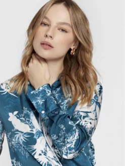 Guess Vestito Chemisier Dorothee W2BK13 WEX62 Blu Regular Fit -Offerta economica Guess || Calvin Klein Jeans || Vero Moda guess vestito chemisier dorothee w2bk13 wex62 blu regular fit 4