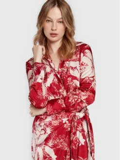 Guess Vestito Chemisier Dorothee W2BK13 WEX62 Rosso Regular Fit -Offerta economica Guess || Calvin Klein Jeans || Vero Moda guess vestito chemisier dorothee w2bk13 wex62 rosso regular fit 3