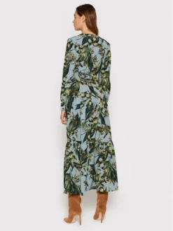 Guess Vestito Chemisier Evelyn W1BK11 WDEK2 Verde Slim Fit -Offerta economica Guess || Calvin Klein Jeans || Vero Moda guess vestito chemisier evelyn w1bk11 wdek2 verde slim fit 2