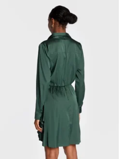 Guess Vestito Chemisier W2BK83 WF1T2 Verde Regular Fit -Offerta economica Guess || Calvin Klein Jeans || Vero Moda guess vestito chemisier w2bk83 wf1t2 verde regular fit 2