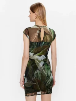 Guess Vestito Da Giorno Aida W3GK89 KBAH2 Verde Slim Fit -Offerta economica Guess || Calvin Klein Jeans || Vero Moda guess vestito da giorno aida w3gk89 kbah2 verde slim fit 2