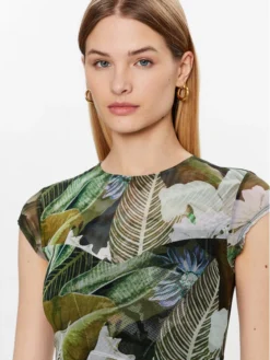 Guess Vestito Da Giorno Aida W3GK89 KBAH2 Verde Slim Fit -Offerta economica Guess || Calvin Klein Jeans || Vero Moda guess vestito da giorno aida w3gk89 kbah2 verde slim fit 3