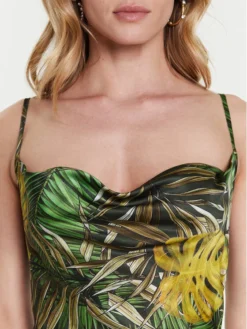 Guess Vestito Da Giorno Akilina W3GK85 WD8G2 Verde Regular Fit -Offerta economica Guess || Calvin Klein Jeans || Vero Moda guess vestito da giorno akilina w3gk85 wd8g2 verde regular fit 3