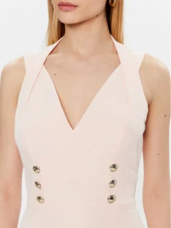 Guess Vestito Da Giorno Amanda W3GK52 WB4H2 Rosa Slim Fit -Offerta economica Guess || Calvin Klein Jeans || Vero Moda guess vestito da giorno amanda w3gk52 wb4h2 rosa slim fit 4