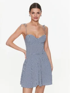 Guess Vestito Da Giorno E3GK05 WEQ20 Blu Regular Fit