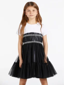 Guess Vestito Da Giorno J3RK21 K6YW0 Nero Regular Fit