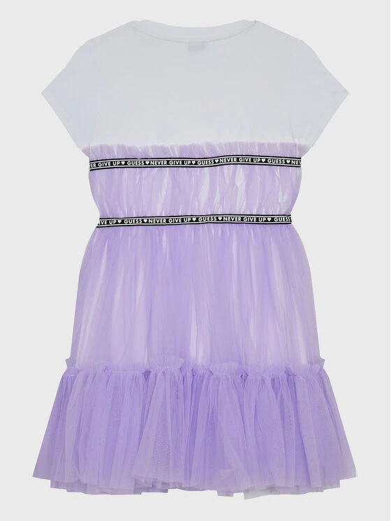 Guess Vestito Da Giorno J3RK21 K6YW0 Viola Regular Fit 2 Guess Vestito Da Giorno J3RK21 K6YW0 Viola Regular Fit - immagine 2