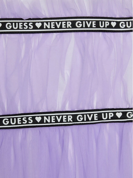 Guess Vestito Da Giorno J3RK21 K6YW0 Viola Regular Fit 3 Guess Vestito Da Giorno J3RK21 K6YW0 Viola Regular Fit - immagine 3