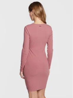 Guess Vestito Da Giorno Lana WBBK86 KB9E2 Rosa Slim Fit -Offerta economica Guess || Calvin Klein Jeans || Vero Moda guess vestito da giorno lana wbbk86 kb9e2 rosa slim fit 2