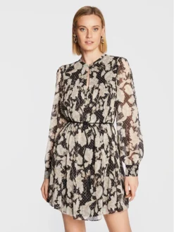 Guess Vestito Da Giorno Morgane W2BK12 WDWT2 Beige Regular Fit