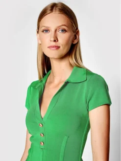 Guess Vestito Da Giorno W2YK10 Z2XY0 Verde Slim Fit -Offerta economica Guess || Calvin Klein Jeans || Vero Moda guess vestito da giorno w2yk10 z2xy0 verde slim fit 3