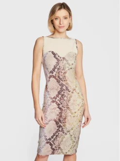 Guess Vestito Da Giorno W3RK81 KAZS0 Multicolore Slim Fit