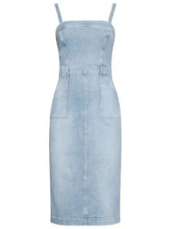 Guess Vestito Di Jeans Foulard W1GK19 D3ZT7 Blu Slim Fit -Offerta economica Guess || Calvin Klein Jeans || Vero Moda guess vestito di jeans foulard w1gk19 d3zt7 blu slim fit 4