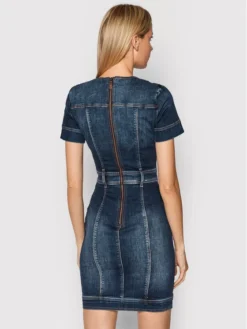 Guess Vestito Di Jeans Shelby W1BK24 D4H11 Blu Scuro Slim Fit -Offerta economica Guess || Calvin Klein Jeans || Vero Moda guess vestito di jeans shelby w1bk24 d4h11 blu scuro slim fit 2