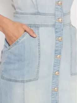 Guess Vestito Di Jeans W2GK32 D4K94 Blu Slim Fit -Offerta economica Guess || Calvin Klein Jeans || Vero Moda guess vestito di jeans w2gk32 d4k94 blu slim fit 3