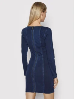Guess Vestito Di Jeans W2RK00 D4HC1 Blu Scuro Regular Fit -Offerta economica Guess || Calvin Klein Jeans || Vero Moda guess vestito di jeans w2rk00 d4hc1 blu scuro regular fit 2