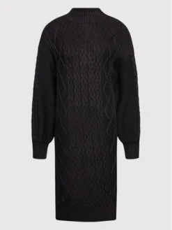 Guess Vestito Di Maglia Cassandra W1BK38 Z2WJ0 Nero Comfort Fit -Offerta economica Guess || Calvin Klein Jeans || Vero Moda guess vestito di maglia cassandra w1bk38 z2wj0 nero comfort fit 4