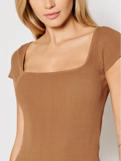 Guess Vestito Di Maglia Charlotte W1YK85 Z2U00 Marrone Slim Fit 8 Guess Vestito Di Maglia Charlotte W1YK85 Z2U00 Marrone Slim Fit -Offerta economica Guess || Calvin Klein Jeans || Vero Moda guess vestito di maglia charlotte w1yk85 z2u00 marrone slim fit 3