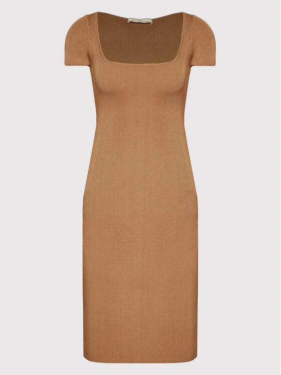 Guess Vestito Di Maglia Charlotte W1YK85 Z2U00 Marrone Slim Fit 5 Guess Vestito Di Maglia Charlotte W1YK85 Z2U00 Marrone Slim Fit - immagine 5
